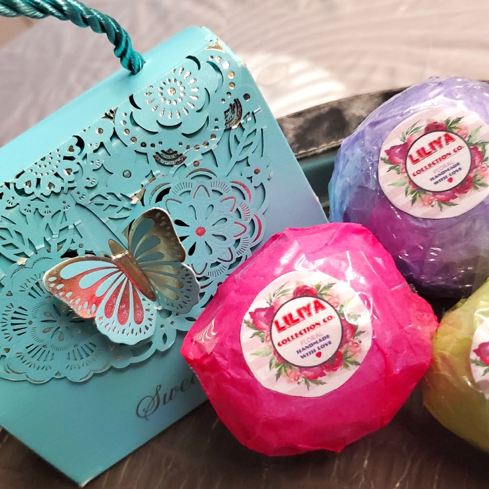Bath bombs Gift Set 3 Pieces